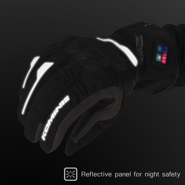 コミネ EK-215 Dual Heat Protect E-Gloves デュアルヒートプロテクトエレクトリックグローブ （※電源別売り）｜motostyle｜09