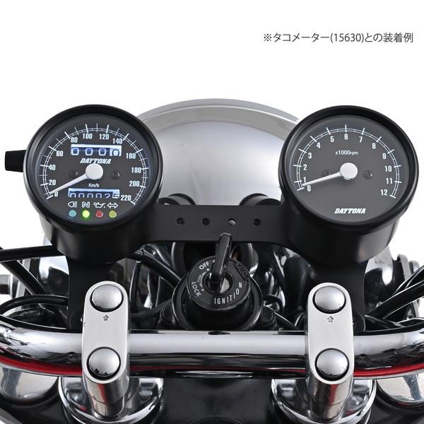 DAYTONA（デイトナ） 15627 バイク用 機械式スピードメーター φ60