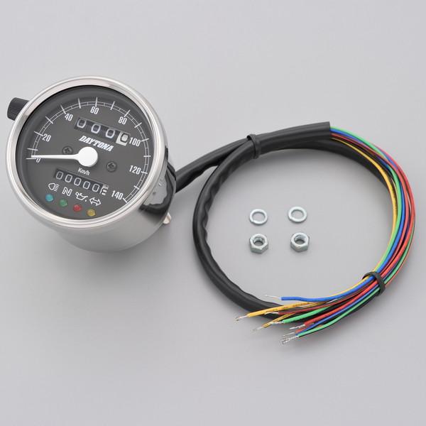 DAYTONA（デイトナ） 15637 バイク用 機械式スピードメーター φ60