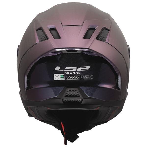Beon フルフェイス　ヘルメット　Lサイズ　新品未使用 LS2 HELMETS LS2 DRAGON (ドラゴン） カーボン フルフェイスヘルメット