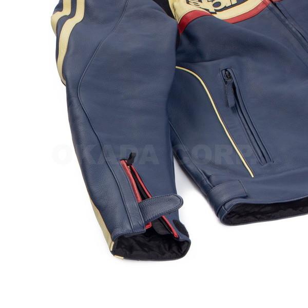 アルパインスターズ（alpinestars） DYNO LEATHER JACKET （NAVY STONE