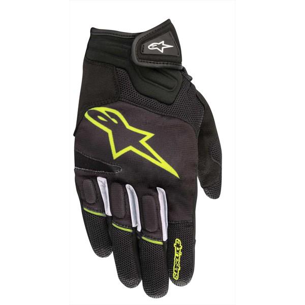 Alpinestars メッシュグローブ ブラック イエロー アルパインスターズ（alpinestars） ATOM アトム メッシュグローブ