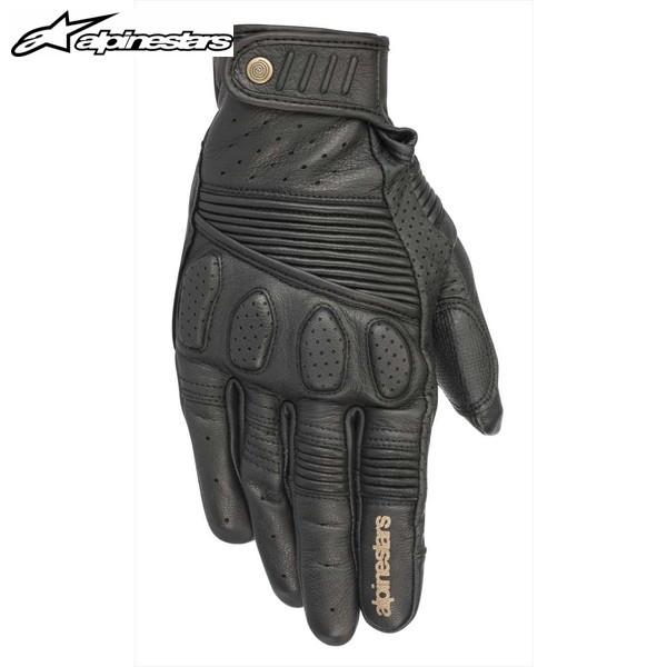 アルパインスターズ CRAZY EIGHT GLOVE（BLACK BKACK） 3シーズングローブ 2018SS｜motostyle