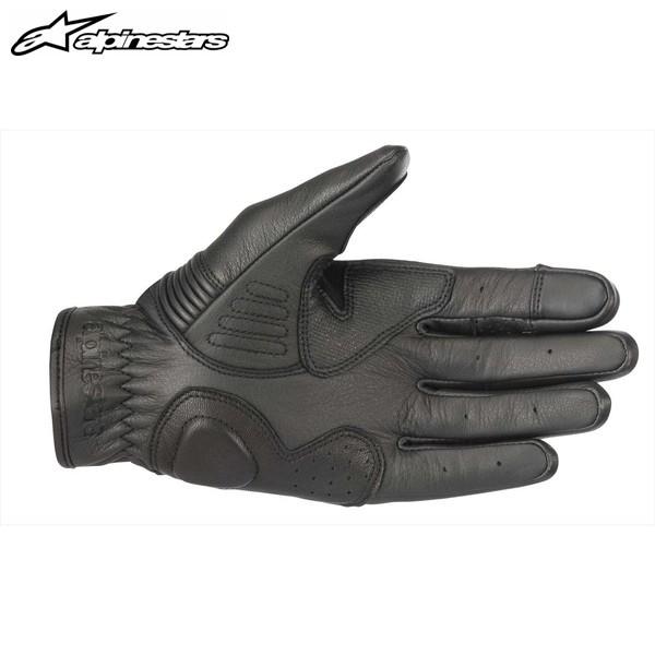 アルパインスターズ CRAZY EIGHT GLOVE（BLACK BKACK） 3シーズングローブ 2018SS｜motostyle｜02