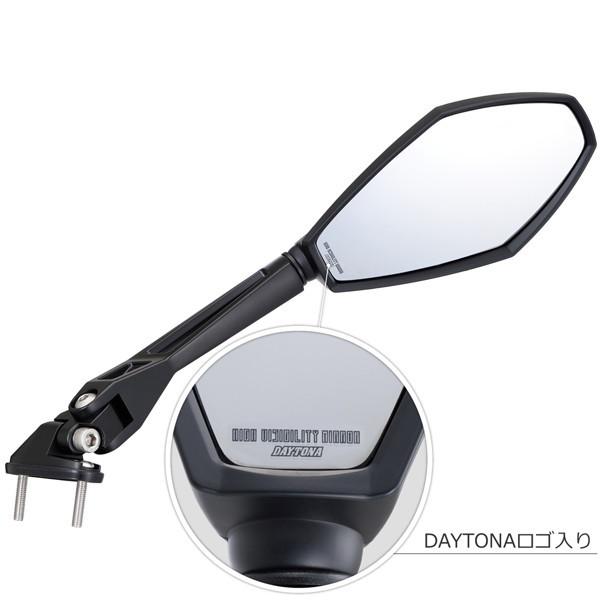 DAYTONA（デイトナ） 16946 ハイビジミラー バイク用 カウルミラー 右