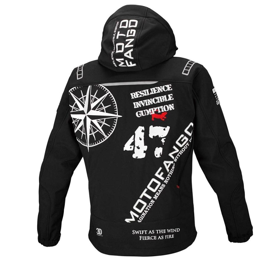 コミネ（Komine） MJ-005 MOTO FANGO ソフトシェル ウインターパーカ