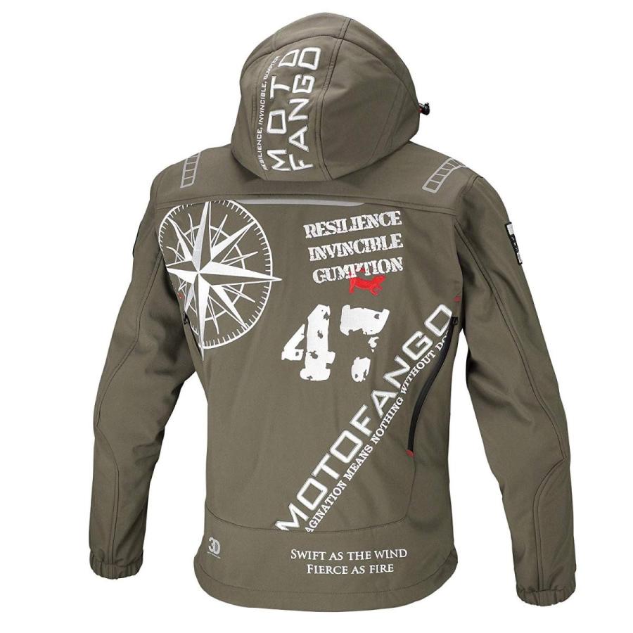 コミネ（Komine） MJ-005 MOTO FANGO ソフトシェル ウインターパーカ