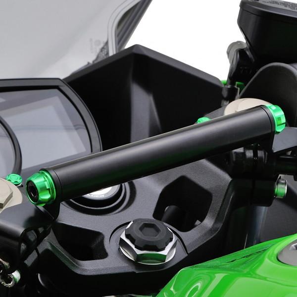 デイトナ 17861 バイク用 クランプバー Ninja400/250専用 マルチ