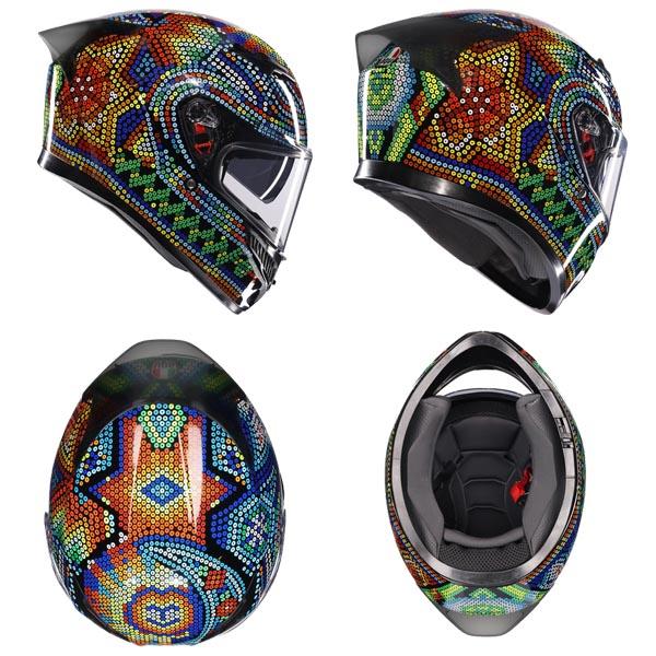 AGV AGV K3 JIST Asian Fit - ROSSI WINTER TEST 2018 18381007001