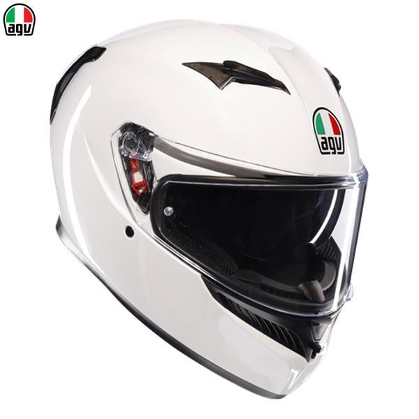 AGV K3 JIST Asian Fit - MONO SETA WHITE 18381007014 : 二輪