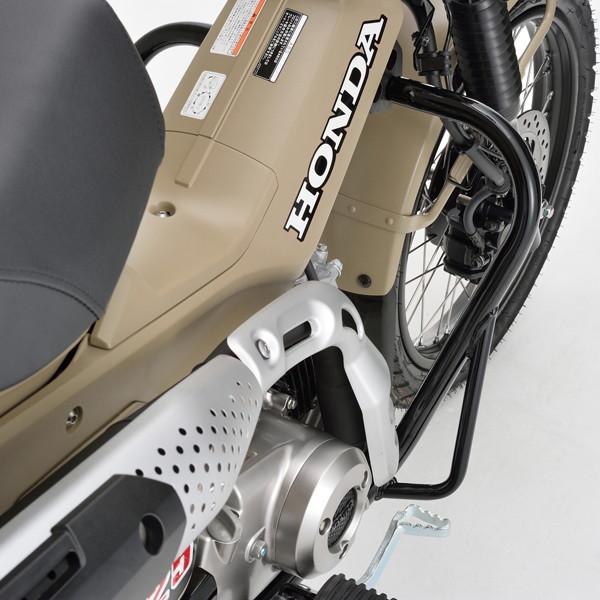 デイトナ 18960 バイク用 エンジンガード CT125 パイプエンジンガード ブラック