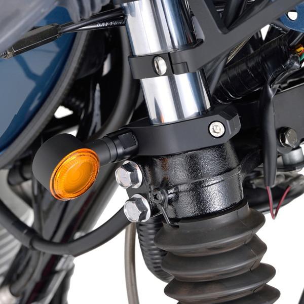 フォーククランプウインカーブラケット 左右セット Φ35mmフロント