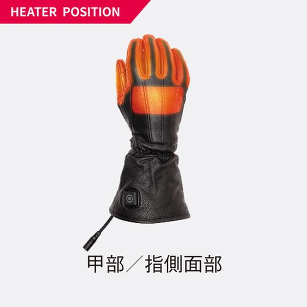 HeatMaster12VヒートレザーグローブLTシリーズTYPE-1LIDEF Heat Master 12Vヒートレザーグローブ LTシリーズ TYPE-1 LIDEF