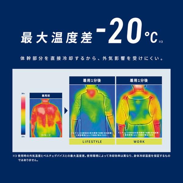 FREEZE TECH(フリーズテック) 氷撃 + 充電式氷嚢ベスト ブラック