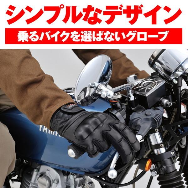 デイトナ 29235 バイク用 グローブ 本革(ヤギ革)  ゴートプロテクターウインターグローブ HBG-079 ブラック XLサイズ｜motostyle｜06