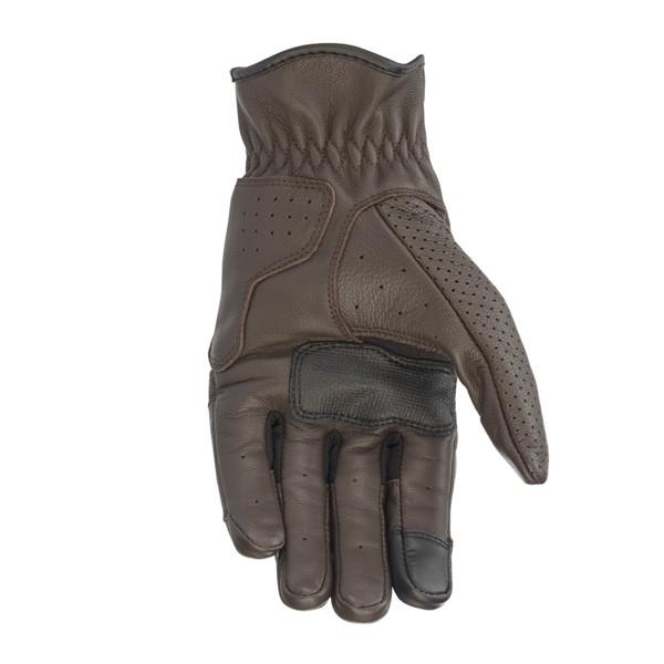 Alpinestars Rayburn V2 Motorradhandschuhe – Ziegenleder, Tabakbraun, Größe L, CE-geprüft