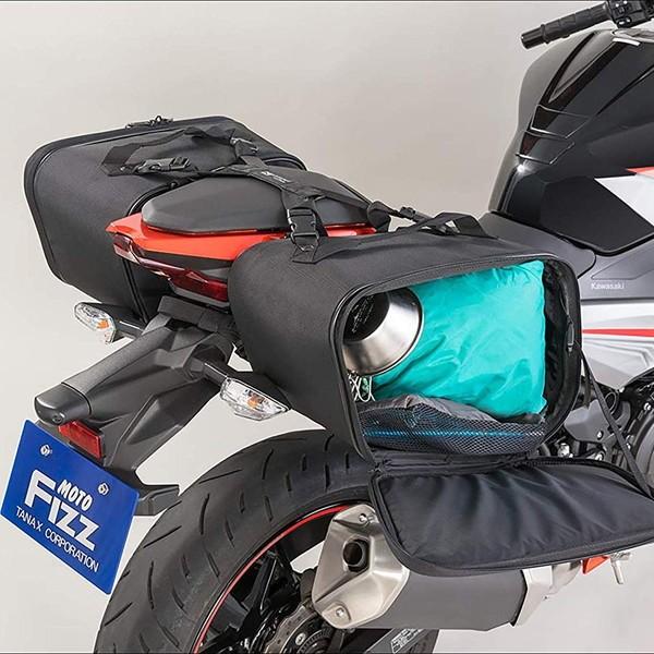 タナックス ライトスポルト サイドバッグ（ブラック） MFK-262 容量（片側）15L｜motostyle｜02