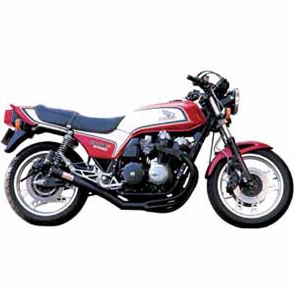 MORIWAKI (モリワキ) A100-109-2411 ワンピース フルエキゾーストマフラー ブラック CB750F/FZ-FCの画像