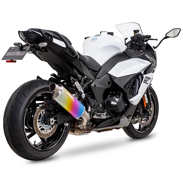 MORIWAKI (モリワキ) 01810-6K253-10 MX スリップオンマフラー アノダイズドチタン Ninja1000SX '20-22/23-24 Ninja1100SX/SE '25-_3