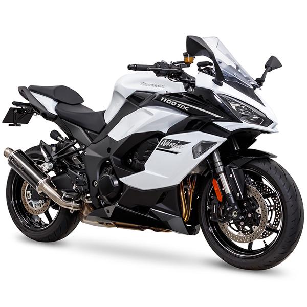 MORIWAKI (モリワキ) 01810-6R253-10 MX スリップオンマフラー BP-χ Ninja1000SX '20-22/23-24 Ninja1100SX/SE '25-_2