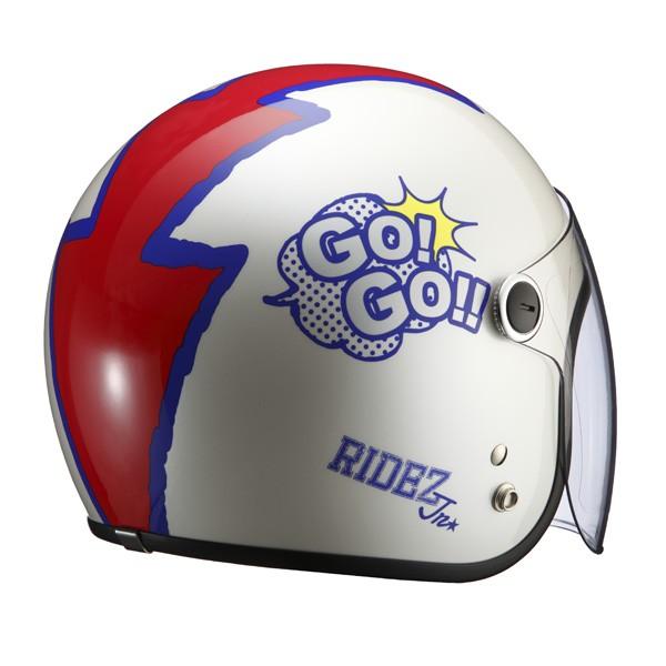 RIDEZ RIDEZ Jr GOGO キッズサイズ ジェットヘルメット ゴーゴー