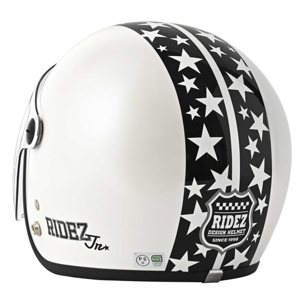 RIDEZ RIDEZ Jr STAR キッズサイズ ジェットヘルメット スター パール