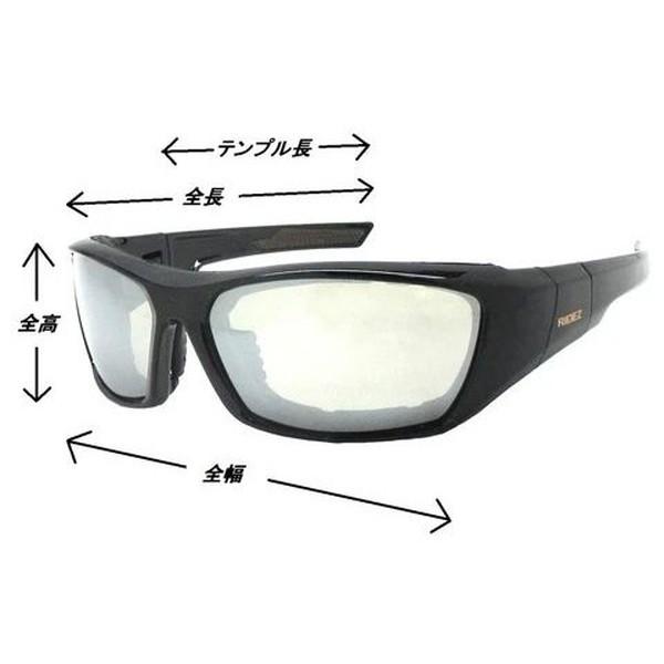 RIDEZ Protection Eyewear RS702（ブラック/ブラウン） サングラス｜motostyle｜05