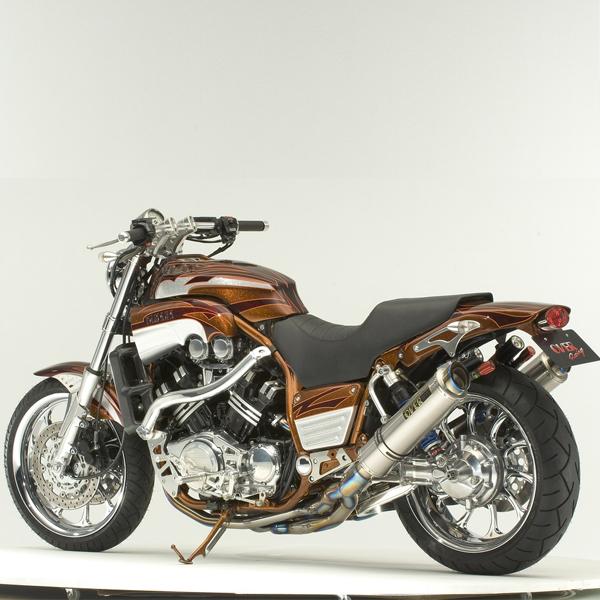 OVER Racing 20-34-TTW V-MAX1200 GP-P TT ツイン4-2-2※ マフラーの画像