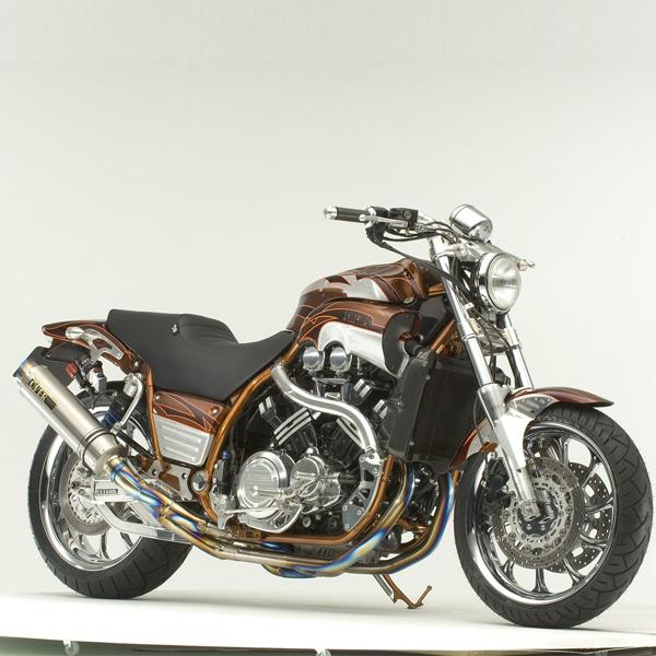 OVER Racing 20-34-TTW V-MAX1200 GP-P TT ツイン4-2-2※ マフラーの画像