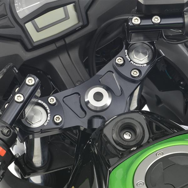 OVER Racing 55-721-11B スポーツライディング ハンドルキット ブラック Ninja400(14-17)の画像