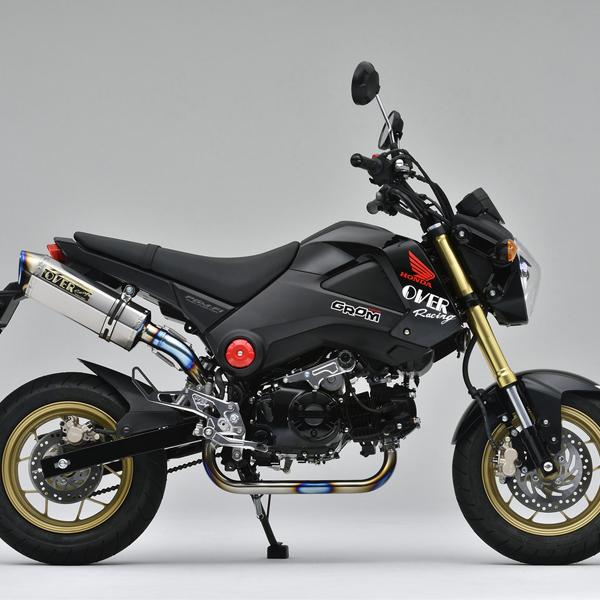 OVER RACING（オーバーレーシング） OVER Racing 16-22-07 GROM TT-Formula RS フルチタン ...