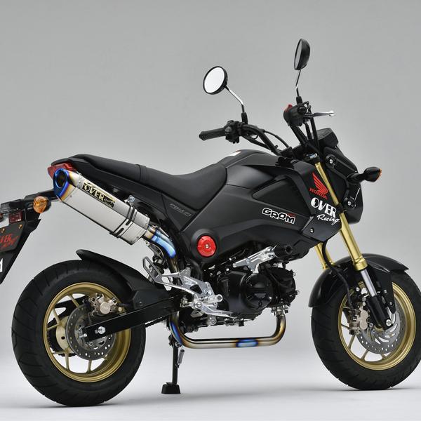 OVER RACING（オーバーレーシング） OVER Racing 16-22-07 GROM TT-Formula RS フルチタン ...