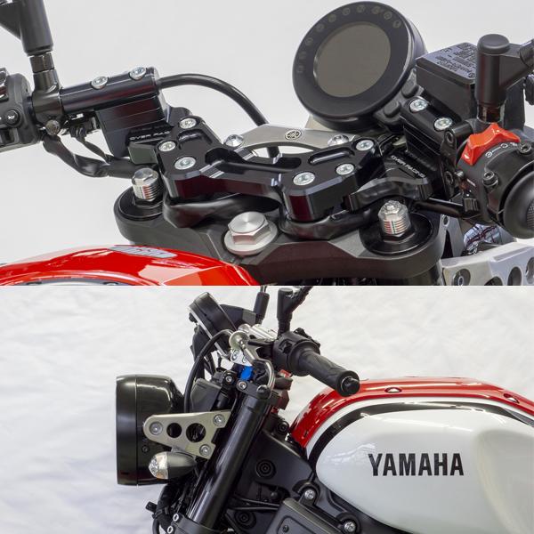 OVER Racing 55-451-12B XSR900(18-)スポーツライディングハンドルキット BLKの画像