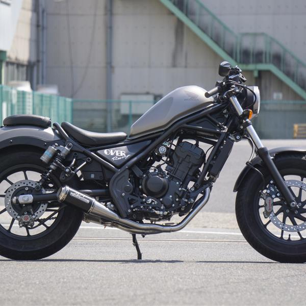 OVER Racing 25-131-21 Rebel250(17-) GP-P XL-T フルエキゾーストマフラーの画像