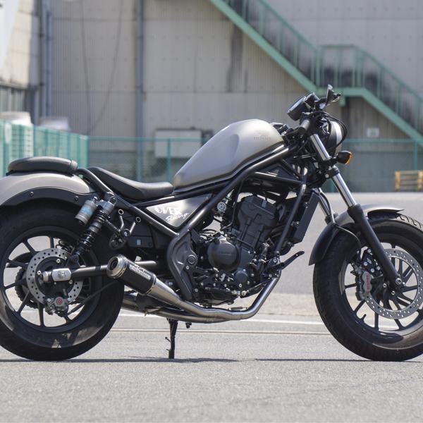 OVER Racing 25-131-21 Rebel250(17-) GP-P XL-T フルエキゾーストマフラーの画像