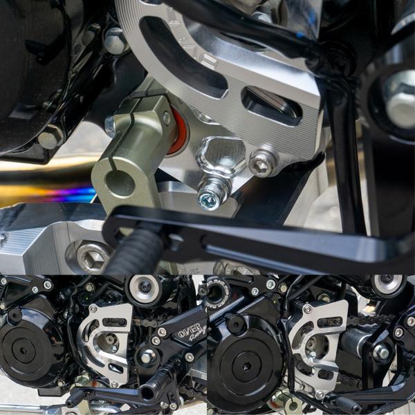 OVER Racing 57-223-11 GROM(21-) スプロケットカバー チェンジアシスト付 シルバーの画像
