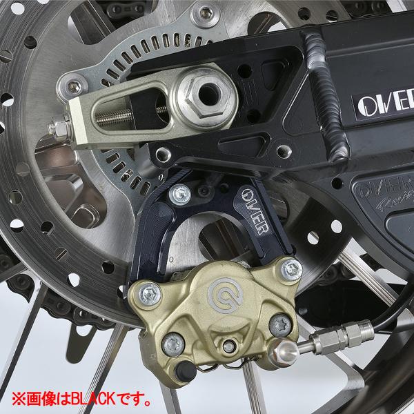 OVER Racing 83-71-21GM Z900RS/Cafe リア キャリパーサポート ブレンボ2P(カニ)用 ガンメタの画像