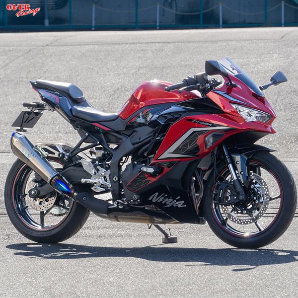 OVER RACING Racing 17-861-12 TT-Formula RS+PRO フルチタン スリップオン ZX-25R SE ...