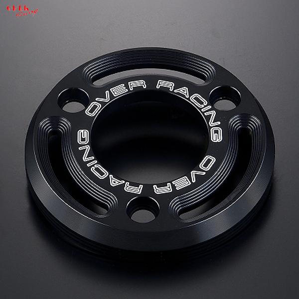 OVER RACING Racing 57-223-15B MONKEY125/GROM(21-) クラッチアウターカバー ブラック : 二輪 ...