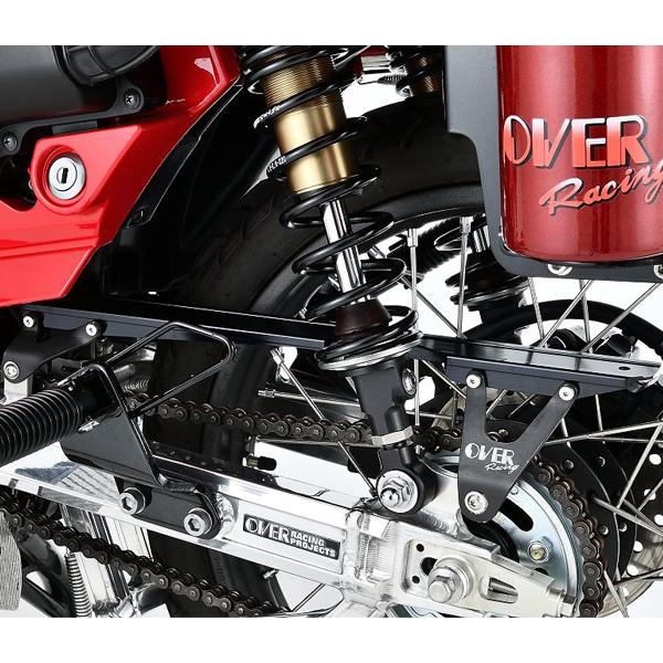 OVER オーヴァー クラッチアウターカバー ブラック MONKEY125(18-20