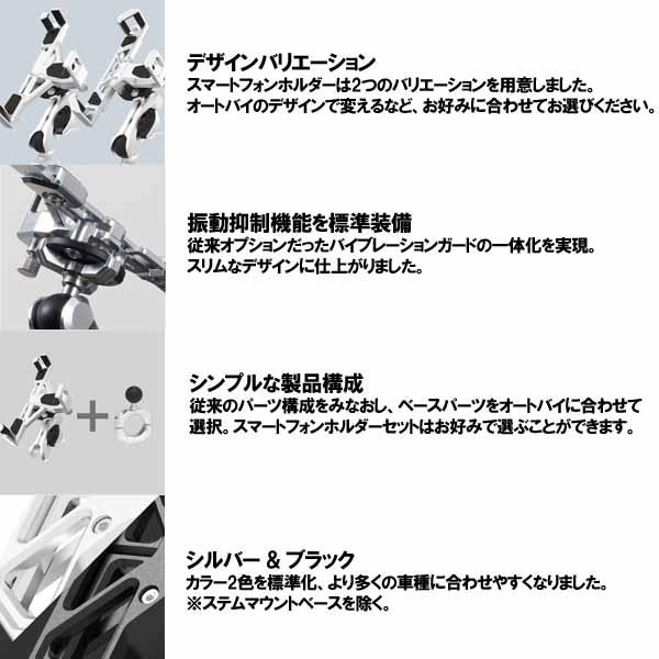 サインハウス マウントシステム セカンド スマートフォンホルダー