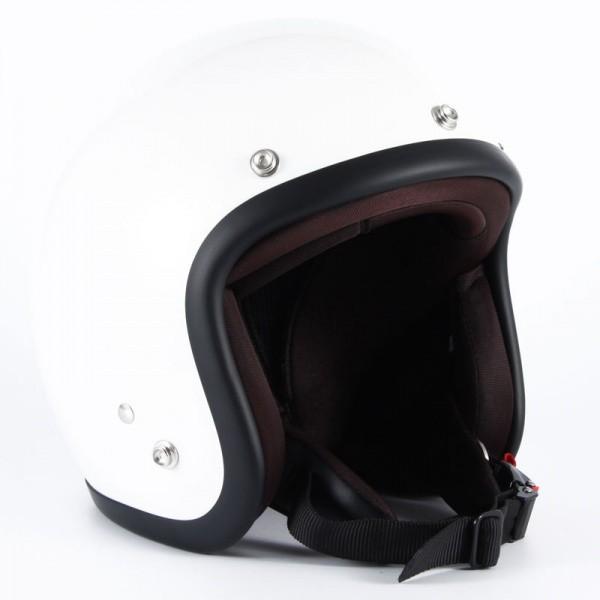 72JAM JET HELMET 72JAM JET JJ-09 PEARL GOLD WHITE（HD純正色