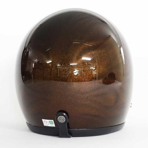 72JAM JET HELMET 72JAM JET JG-15 GHOST FLAME（ゴールド） スモール