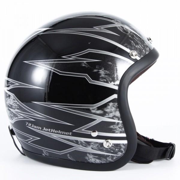 72JAM JET HELMET 72JAM JET JJ-18 STING（ブラック） ブラックベース