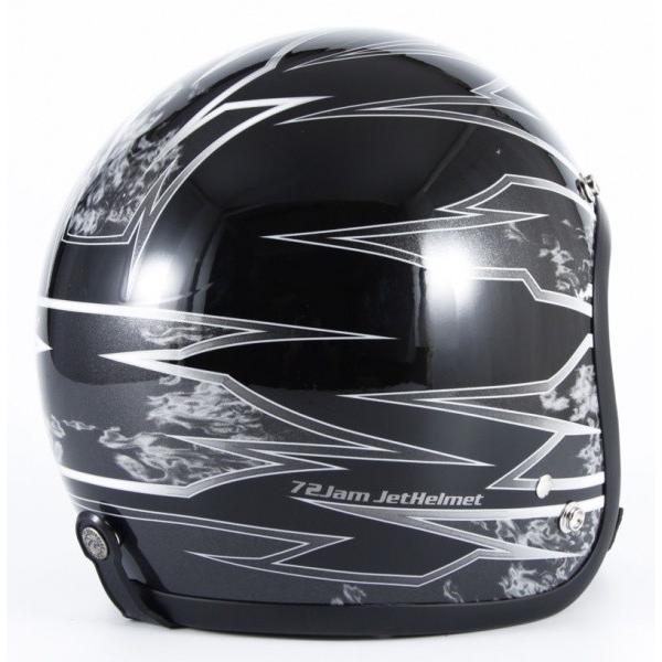 72JAM JET HELMET 72JAM JET JJ-18 STING（ブラック） ブラックベース