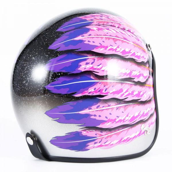 72JAM JET HELMET 72JAM Helmet IWL-04 IWAKI Fifty one Feather 