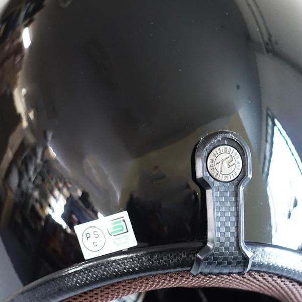72JAM JET HELMET 72JAM Helmet JPW-2S JP MONO HELMET グロスブラック