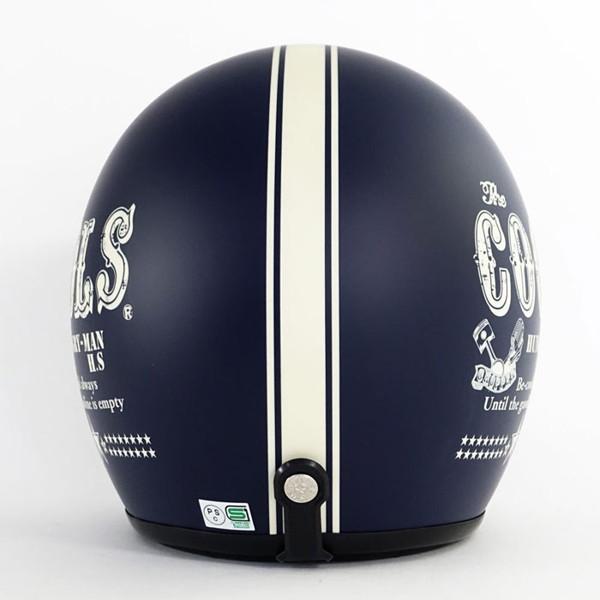 72JAM JET HELMET 72JAM Helmet HM-02LM COOLS HUNGRY MAN マット