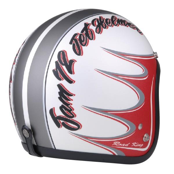 72JAM JET HELMET 72JAM JET JJ-08M RODKIN（ホワイト） MAT パール