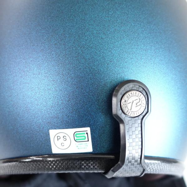 72JAM JET HELMET Helmet JP-11 TWILIGHT＋ メタリックブラックベース